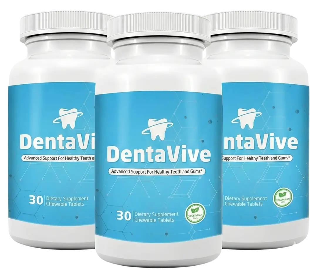 DentaVive oral probiotic supplement bottle